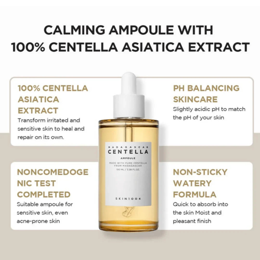 Skin1004SKIN1004 Madagascar Centella Asiatica Ampoule SerumMood ArabiaIherb