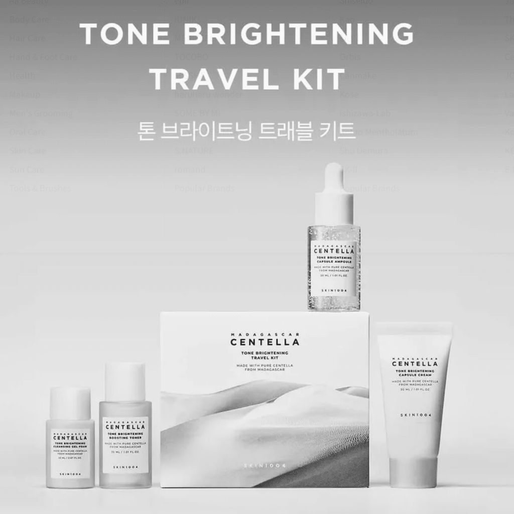 Skin1004SKIN1004 Madagascar Centella Tone Brightening Travel KitMood Arabia