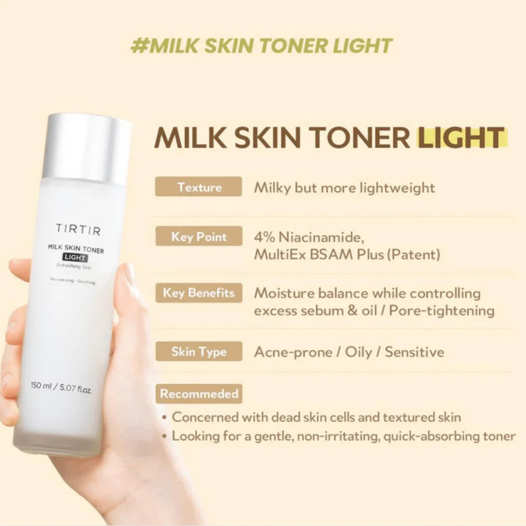 TIRTIRTIRTIR Milk Skin Toner Light 150mlMood ArabiaIherb